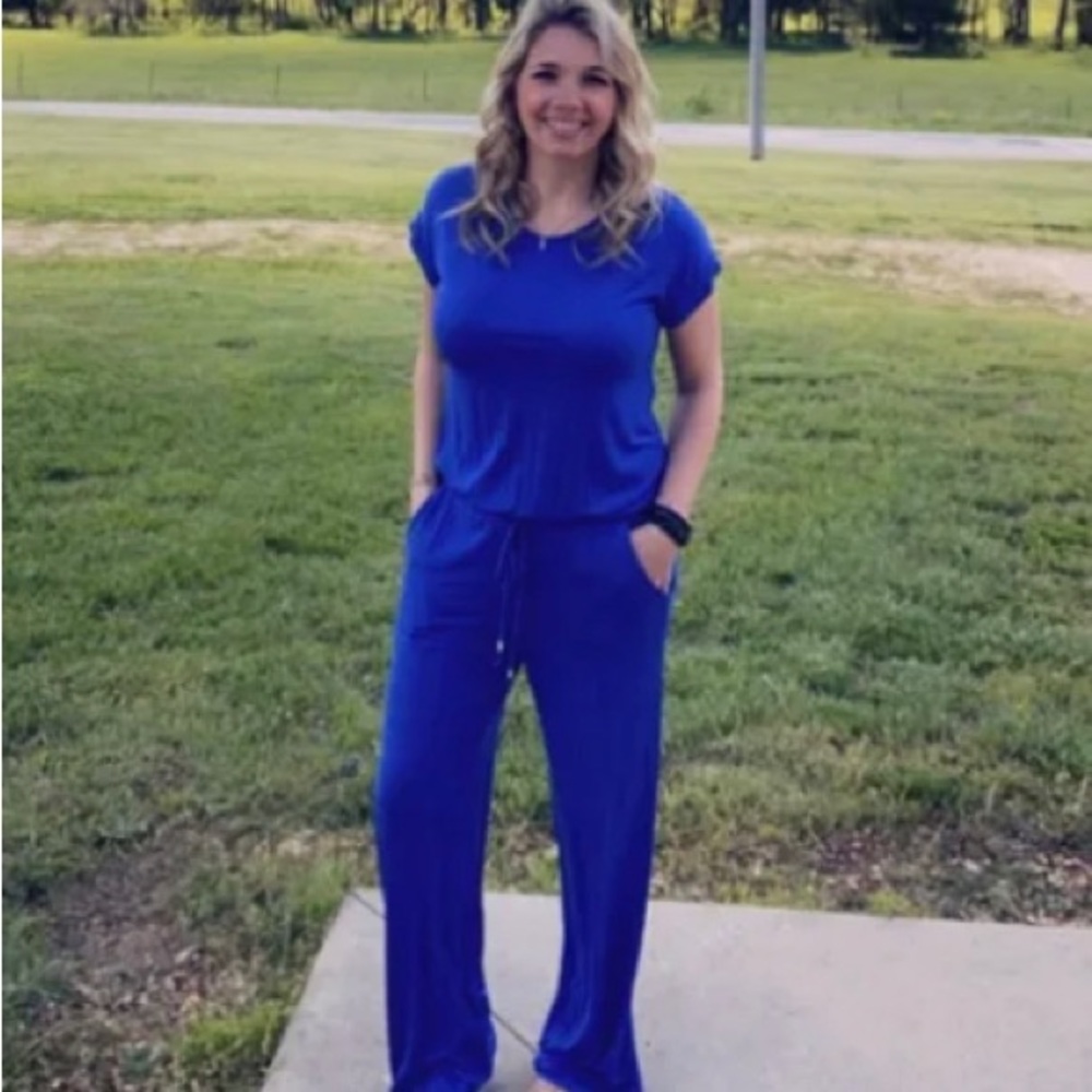 BOUTIQUE S/S Solid Jumpsuit NEW!